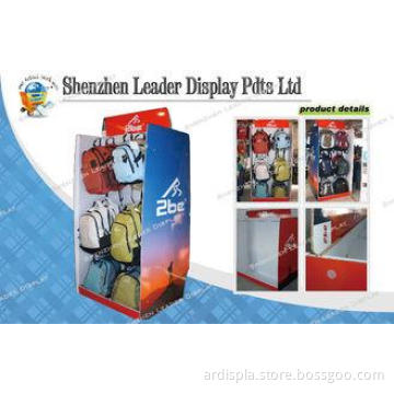 Recycle Cardboard Retail Pallet Display For Garments Promot